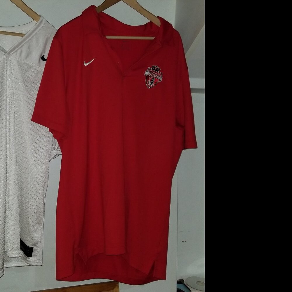two (2) Nike men's jersey tee and polo